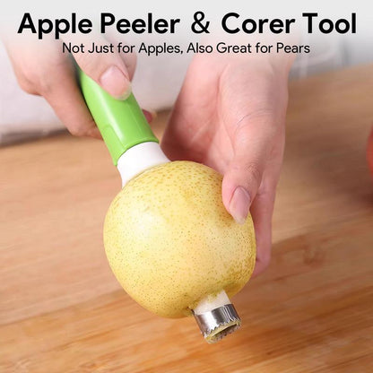 🔥Last Day BUY 1 GET 1 FREE🔥2-in-1 Apple Corer & Peeler 🍎🔪 , Must-Have Kitchen Gadget ✨