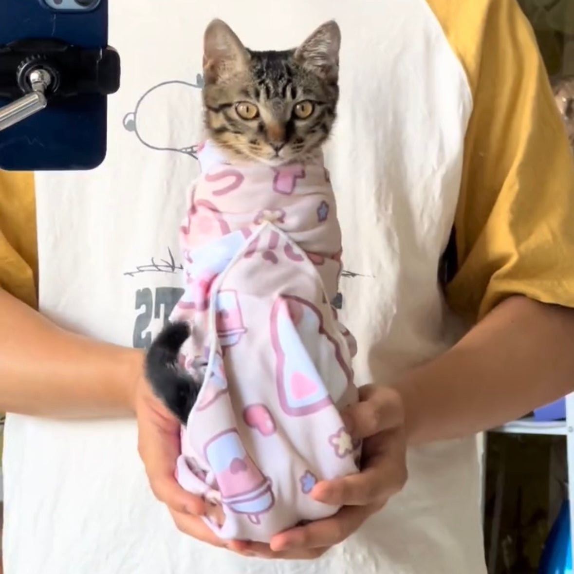 Cat Grooming Wrap & Calming Restraint Cloth