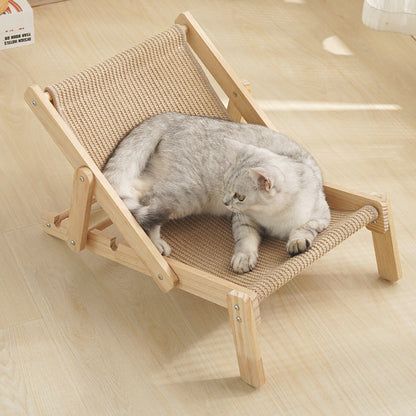 CAT LOUNGER CHAIR SnoozeScratch