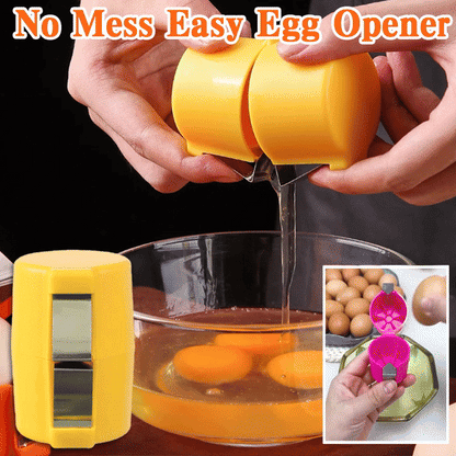 🔥Limited-time Buy 1 Get 1 Free $8.99/EACH🍳 Quick Egg Cracker Tool – Open Hundreds Of Eggs Faster & Cleaner 🔥