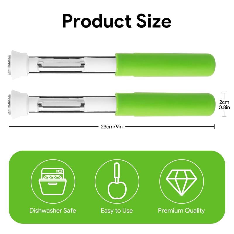 🔥Last Day BUY 1 GET 1 FREE🔥2-in-1 Apple Corer & Peeler 🍎🔪 , Must-Have Kitchen Gadget ✨