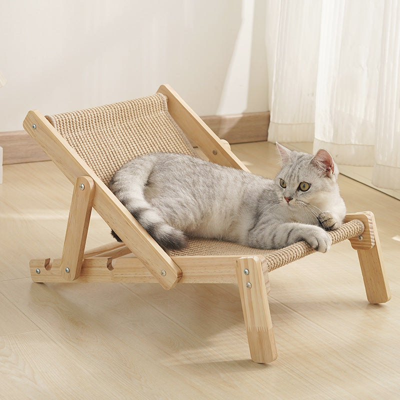 CAT LOUNGER CHAIR SnoozeScratch