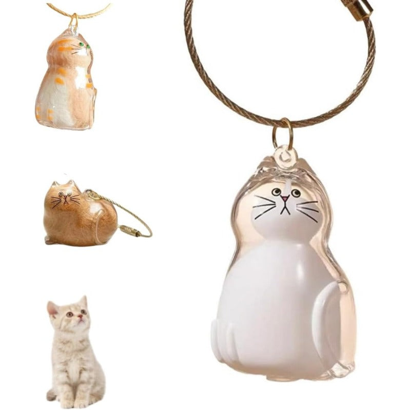 Cat Memorial Keychain Set