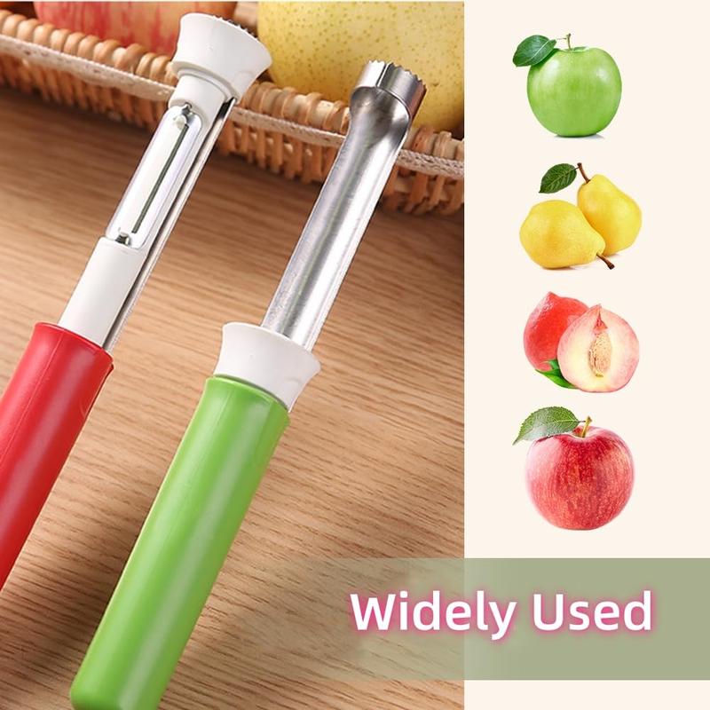 🔥Last Day BUY 1 GET 1 FREE🔥2-in-1 Apple Corer & Peeler 🍎🔪 , Must-Have Kitchen Gadget ✨