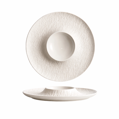 Volcanic Stone Ceramic Plate