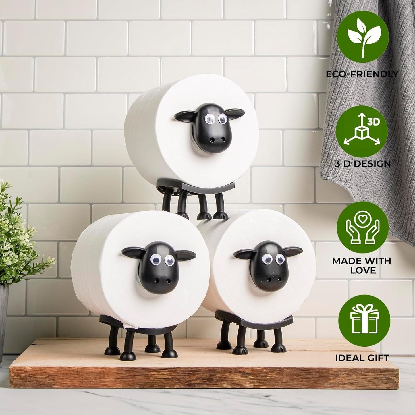 🔥Sheep Toilet Roll Holder🎁🐑