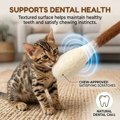 💥LAST DAY BUY 1 GET 1 FREE💥Giant Cotton Swab Shaped Felt Cat Chew Toys