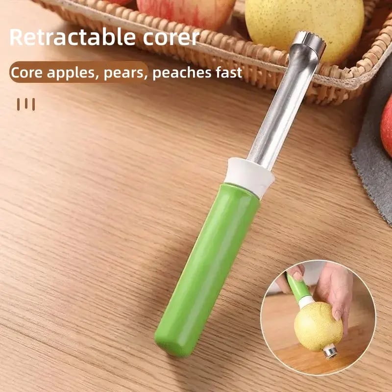 🔥Last Day BUY 1 GET 1 FREE🔥2-in-1 Apple Corer & Peeler 🍎🔪 , Must-Have Kitchen Gadget ✨