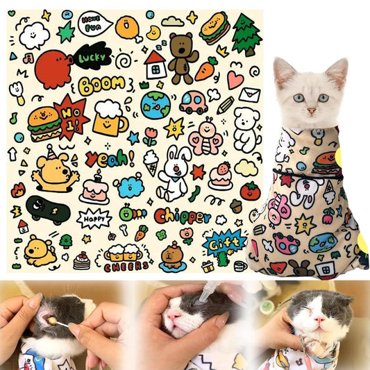 Cat Grooming Wrap & Calming Restraint Cloth