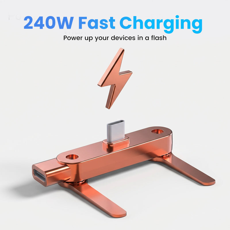 🔥BUY 1 GET 1 FREE🔥Fast-Charging Cable with Detatchable Stand