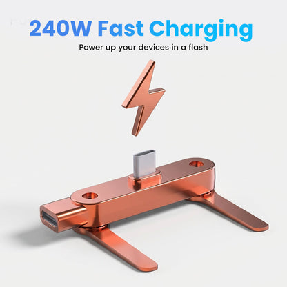 🔥BUY 1 GET 1 FREE🔥Fast-Charging Cable with Detatchable Stand